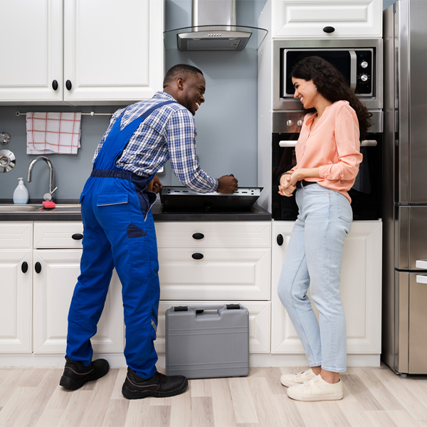 can you provide an estimate for cooktop repair before beginning any work in Spring Church